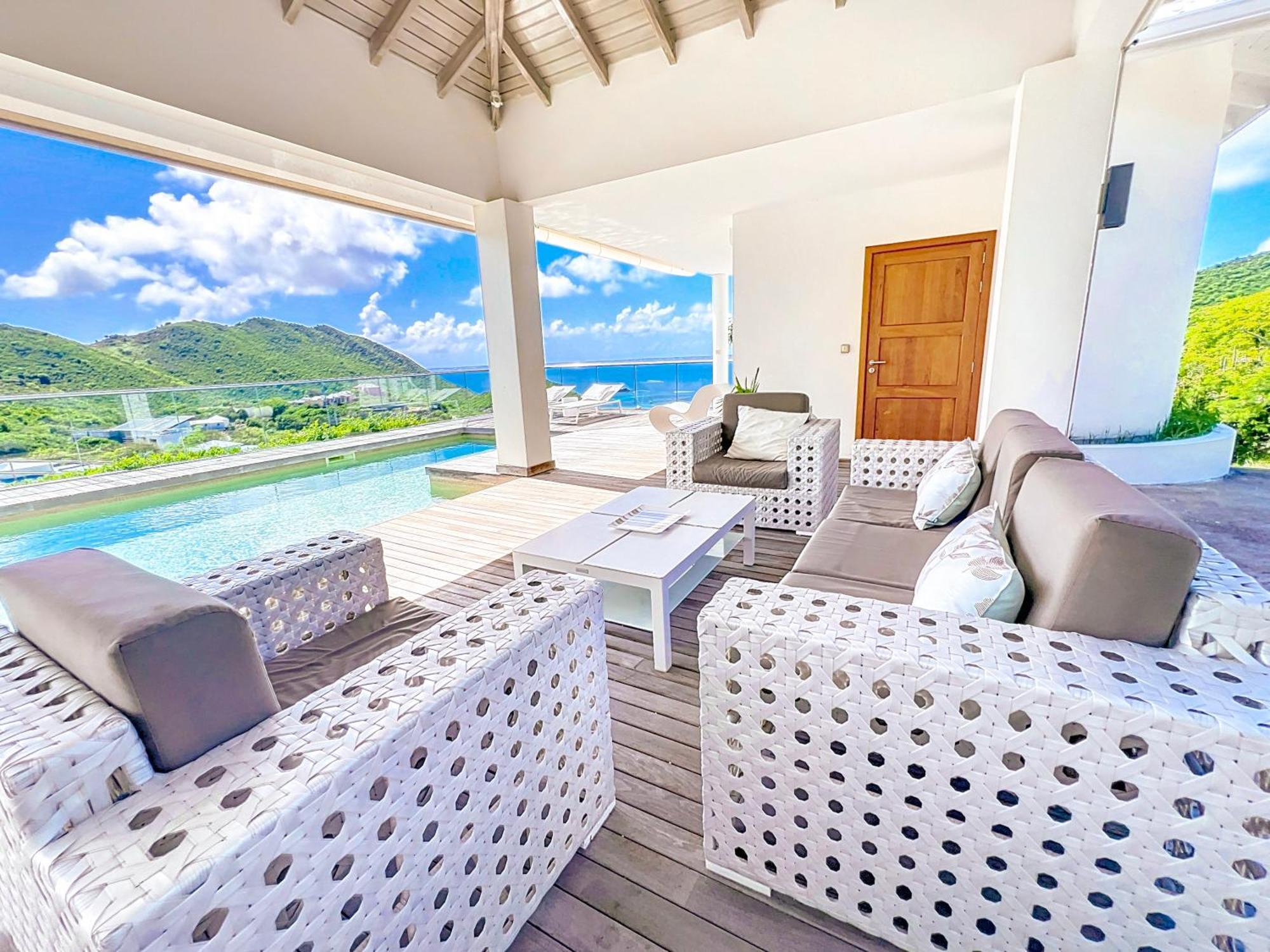 Villa Louna Panoramic View Private Pool 3 Bedrooms Anse Marcel Exterior foto